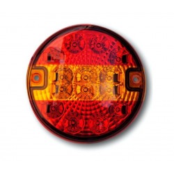 Led achterlamp rond 12-24v...