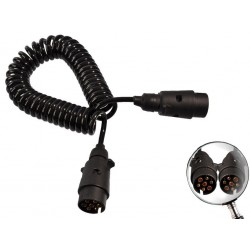 Spiraalkabel 7polig 4,5M